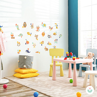 İlk Alfabem İngilizce Duvar Sticker - 2