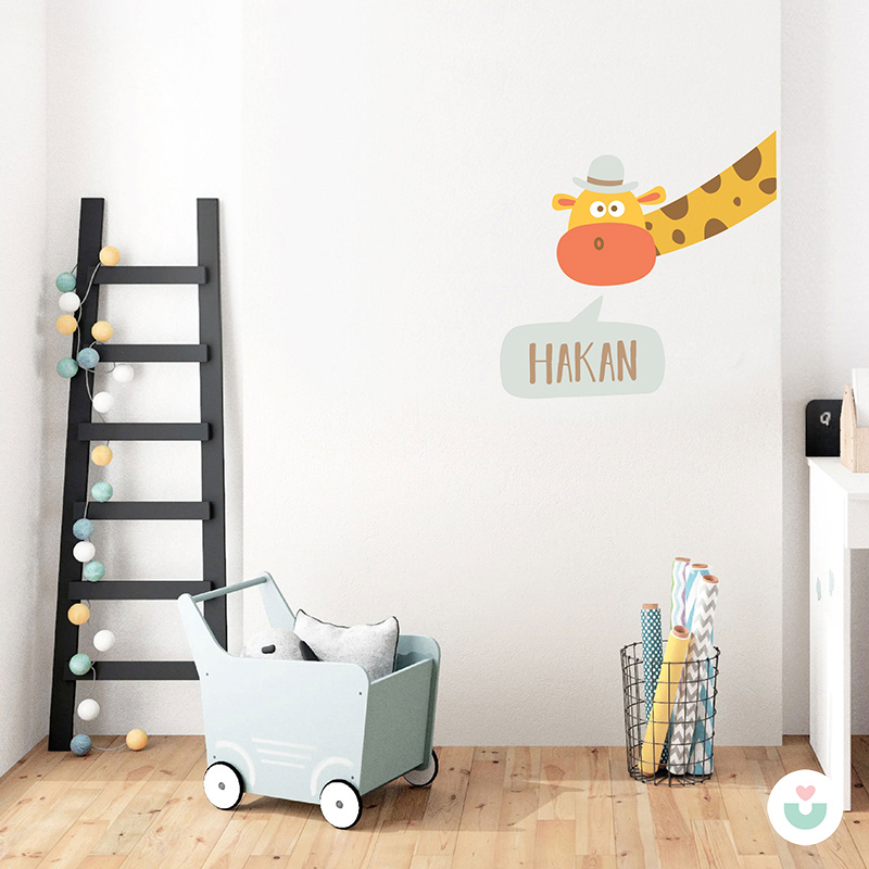 Odama Hoşgeldiniz İsme Özel Duvar Sticker - 2